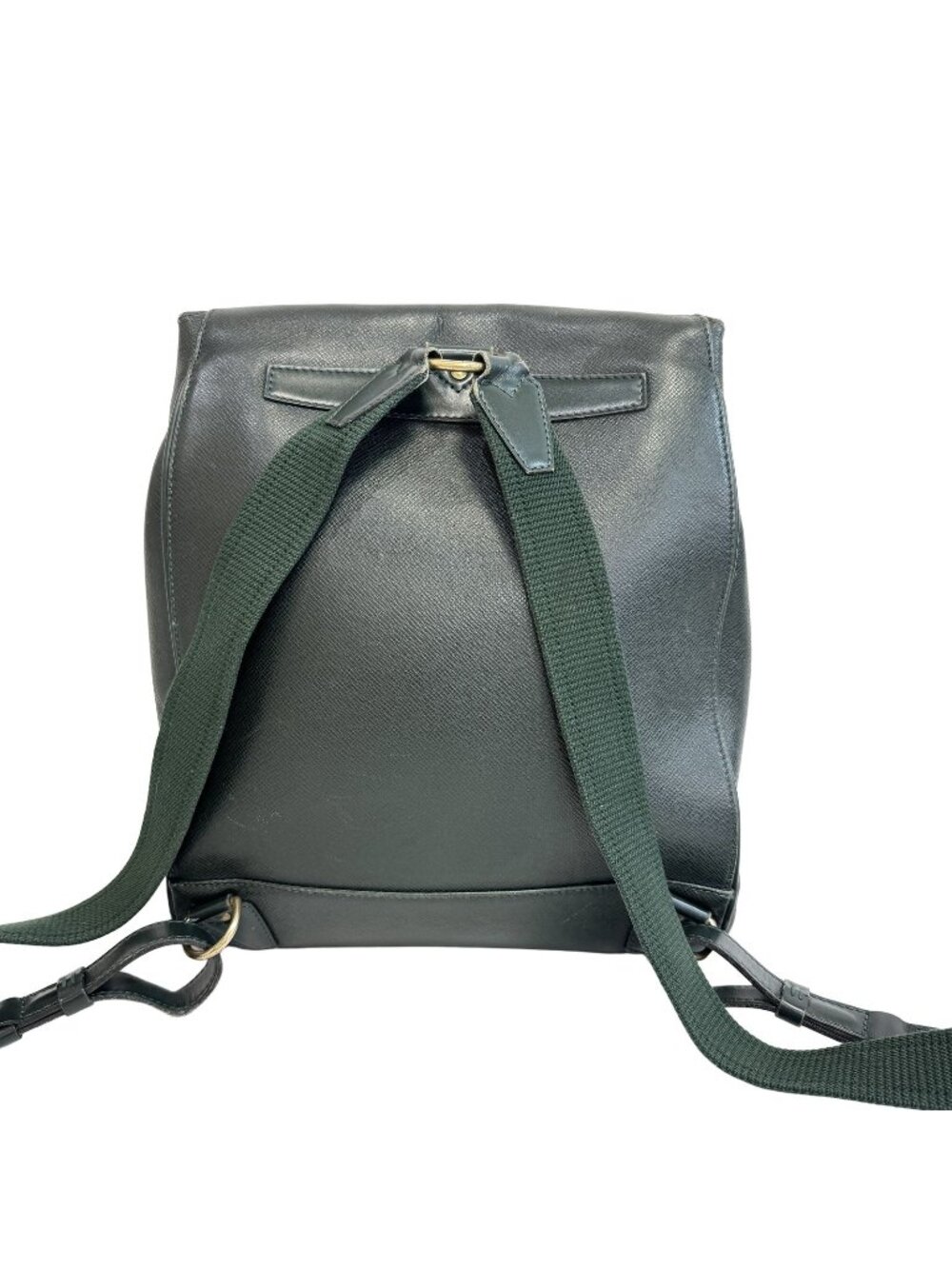 Louis Vuitton Cassiar Taiga Leather Backpack Green